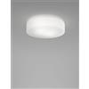 Vistosi SOGNO PLAFONIERA APPLIQUE 42 BIANCO SATINATO E BIANCO OPACO 2 LUCI ATTACCO E27