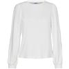 Vero Moda Vmkerry LS O-Neck Top VMA Noos - Maglietta da Donna, Bianco, XS