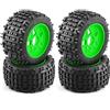 No 4Pc 152Mm 1/8 1/10 per Pneumatici Truck con Ruota Esagonale 12Mm 14Mm 17Mm6194