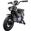 Pilots Kids Moto Elettrica per Bambini Honda Cross Cub 110 12V Nero Ruote Laterali