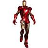 Hot Toys Iron Man Mark 7 Movie Masterpiece Figura in scala 1/6 nuova