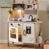 Tiny Land Cucina Giocattolo Per Bambini con 18 accessori per cibo e pentole