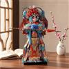 Bambola Dell'opera di Pechino Culturale Miniatura Asiatica Orientale per