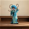 Bambola Dell'opera di Pechino Culturale Statuetta Dell'opera Cinese Decorativa