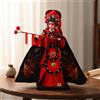Bambola Dell'opera di Pechino Decorativo Statuetta con Base di Supporto