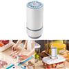 RANRAO Aspirapolvere portatile, pompa portatile ricaricabile tramite, sigillatrice automatica a vuoto, facile da mantenere fresche le verdure e la frutta fresca, per la conservazione di alimenti domestici