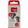 Vacuvin Tappi Per Pompa Aspira Aria 2 Pezzi
