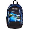Seven Zaino Scuola Dual BLU FUSION, Doppio Scomparto, Blu, 32 L, Multifunzione, Tasca attrezzata, Tasca laterale porta borraccia, Scomparto porta pc ablet, Scuola media e superiore, Bambino, Ragazzo