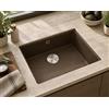 Elleci Lavello Elleci Incasso 1 vasca 55x43,5 Time Undermount 105 Granitek Espresso LG210578BSO