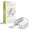 Mobile Origin Caricabatterie multiplo compatto Mobile Origin Gan da 100 W Pw18 con 3 porte USB-C + USB-A