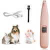 OEM Tagliacapelli per cani e gatti, ricaricabile, silenzioso (40 dB), con LED, per zampe, orecchie e muso