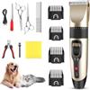 OEM Set di rasoi per cani - Tosatrice professionale senza fili per cani con 13 accessori, adatta anche per gatti e altri animali