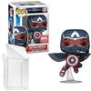 Funko Pop! Capitan America: Brave New World - Capitan America n. 1369, esclusiva Marvel Collector Corps