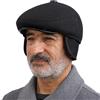 AIDIER Berretto piatto invernale da uomo con paraorecchie spesso caldo Newsboy cappello berretto berretto antivento in lana Ivy Caps inverno classico berretto da guida cappello da caccia cappelli piatti a