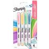 Sharpie Marcatore permanente Sharpie S-Note colori assortiti punta a scalpello (conf. 4)