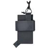 Helikon-Tex Fondina per pistola con inserto rovesciato in velcro, grigio ombra,