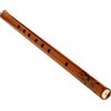 Max-Tonsen Strumento Musicale Studente clarinetto Flauto di bambù Tradizionale a 6 Fori Colore Legno