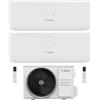 Bosch Climate 4000i Dual Split 9+18 Inverter R-32 con Unità Esterna CL5000M 62/3 E