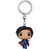 Funko Pop! Keychain: DC - The Flash - Supergirl - DC Comics- Mini Figura in Vinile da Collezione Novità Portachiavi - Riempitivi per Calze - Idea Regalo - Merchandising Ufficiale - Minifigure
