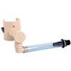EDA - Kit collettore rotondo CAPT'ACQUA per grondaia - Accessorio per recuperatore d'acqua - Beige