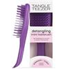 Tangle Teezer Mini Ultimate Detangler - Per capelli bagnati e asciutti - Spazzola districante per tutti i tipi di capelli - Spazzola tascabile da viaggio perfetta per bambini - Viola fresco