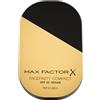 Max Factor Facefinity Fondotinta compatto, fondotinta ricaricabile, formula vegan, fondotinta dalla coprenza modulabile e dal finish mat, fino a 24 ore di tenuta, SPF 20, 008 TOFFEE, 10 g