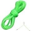 Generic Tubo da pesca Glow - Tubo da pesca resistente al freddo, strumento per attirare pesci fluorescenza, accessorio per acqua di mare, pratico ingranaggio di cattura in silicone, durevole, luce notturna ad
