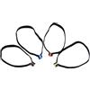 Generico Anello Per Tippet Da Pesca - In Tessuto Elastico Leggero Da 4 Pezzi, Tender Per Filo Portatile, Gadget Accessorio Per Bobina Da Pesca Durevole | Accessorio Per Filo Da Pescas Per Trota