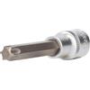 BRILLIANT TOOLS BT022987 Bussola a inserto Torx 1/2, lunga 100 mm, T55 [Powered by KS TOOLS]