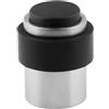 Jdel Fermaporta inox diametro 24 mm C/gomma nera larga