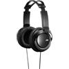 JVC HA-RX330-E Cuffie On-ear full-size di alta qualità, driver al neodimio da 40mm, Cavo da 2,5 m antigroviglio, Padiglioni auricolari soffici e confortevoli, Nero