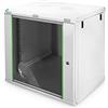 DIGITUS Armadio di rete - Rack 19 pollici - 12U - Montaggio a parete - Profondità 450mm - Carico 60kg - Serie Dynamic Basic - Grigio