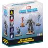 Asmodee Atomic Mass Games | Marvel Crisis Protocol Iron Lad, Iron Monger, Kang The Conqueror And Rescue | Character Pack | 2-4 Giocatori | 40-80 Minuti