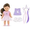 Corolle Mini poupée - COROLLE - Romy Licorne - 20 cm - senteur vanille - pret a offrir