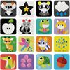 Chicco Gioco Memo Evolutivo Montessori 1 Anno +, Gioco di Memoria con 36 Carte, 18 Coppie Alto Contrasto e Colori, Stimola Vista, Osservazione e Concentrazione, Memory per Bambini