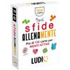 LUDIC - Tasca-Cards Sfide Allenamente - Più di 100 Giochi Per Menti Attive | Carte Tascabili con 100+ Sfide di Logica, Memoria, Labirinti e Anagrammi. Gioco di Società 7-99 anni, Per Ragazzi e Adulti