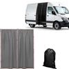 JOJOCY Zanzariera magnetica per furgoni Mercedes Sprinter (tetto medio/alto), Renault Master, VW Crafter (tetto alto/super alto), Ford Transit camper (lato e porta posteriore, 210 x 150 cm)