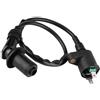 equlup Bobina di Accensione da 450 Mm/17,71 Pollici, Ciclomotore Per Scooter Per Moto da Cross, Compatibile con Mercury Per GY6 50CC 125CC 150CC(Nero)