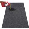 VEVOR Tappetino Garage 2286x5791,2x2,4 mm Tappetino Antiscivolo Impermeabile Protezione Acqua Neve Pioggia Fango Olio per Auto con Supporto in TPE Anti-Perdite, Facile da Pulire, Tagliare, Vari Usi