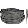 Feyart Kit di riparazione con strumento di tessitura per mobili da giardino in rattan per tutte le condizioni atmosferiche, tavolo, sedia, divano, 34,7 m x 8 mm, grigio