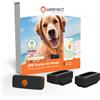 Weenect Localizzatore GPS per cani Weenect XS - senza collare - nero, con custodia in silicone inclusa