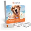 Weenect Localizzatore GPS per cani Weenect XS - senza collare - bianco, con custodia in silicone inclusa