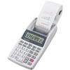 Sharp Calcolatrice scrivente mobile 12 cifre Sharp EL-1611V 2 colori di stampa doppia alimentazione grigia - SH-EL1611V