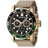 Invicta Pro Diver Orologio da Uomo in acciaio inossidabile con movimento Quarzo - 48mm, Oro/Verde/Nero