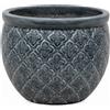 METOZZI VASO CERAMICA SINGAPORE M D36X30H ANTRAC