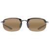 Maui Jim Occhiali da Sole HO'OKIPA H407-02 Nero/Marrone Unisex Polarizzati 64/17/130