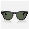 Ray-Ban Occhiali da Sole RW4013 601/71 Headliner (Gen 2) Nero/Verde G-15 Unisex 50/23/150