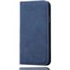 SEAHAI Cover per OPPO Reno 15 Pro 5G (Reno15 Pro), Ultra Sottile Custodia Premium Pelle Portafoglio Kickstand Slot per Schede [RFID Blocking] TPU Antiurto Flip Cover Libro - Blu