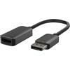 Belkin Adattatore da HDMI a DisplayPort, Convertitore da DP 1.2 ad HDMI 2.0 per Monitor 4K 60 Hz con HDR 10, Compatibilità HDCP 2.2, Unidirezionale