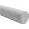 Generico Cervicale Rotolo Cilindro Cuscino con Chiusura,15×40/20×90/20×100/20×120cm Cuscino Cilindrico Lungo per Letto,Cilindrico,per Divano e Letto,per Supporto Corpo e Yoga(grigio chiaro,15x50cm)